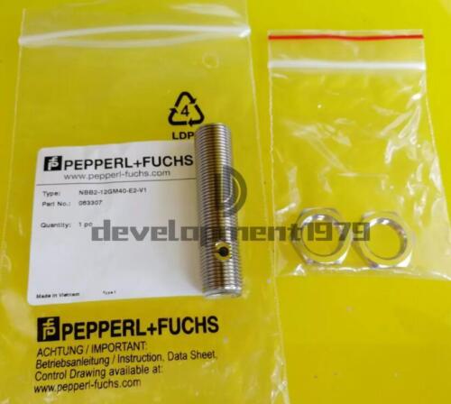 One New Pepperl+ Fuchs Pnp M12 Inductive Proximity Switch Nbb2-12Gm40-E2-V1