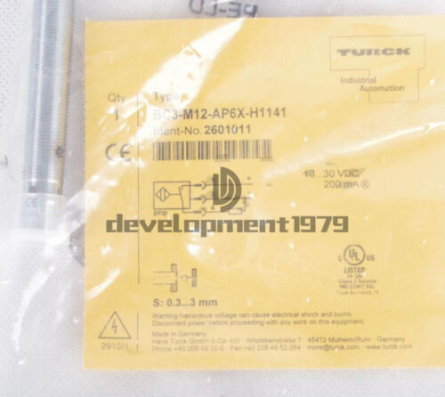 Turck Bc3-M12-Ap6x-H1141 Proximity Switch New Distributor