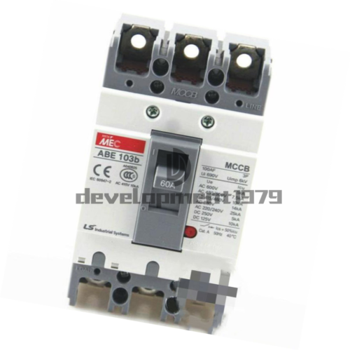 Lg Ls Abe103b 3P 60A Mec Molded Case Circuit Breaker New Exporter Trade