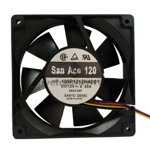 New Sanyo 109P1212h4d01 Dc12v 0.45A Fan Trade Online Market Buy