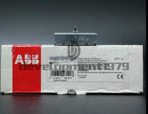 10Pcs New Abb Manual Motor Starter Auxiliary Contact Hkf111 Hkf1-11 Dealer B2c