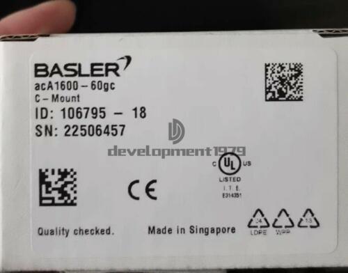 New Basler Aca1600-60Gc Industrial Camera Dealer Supply