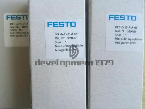 One New Festo Dfc-6-15-P-A-Gf 189457 Cylinder Factory Buy