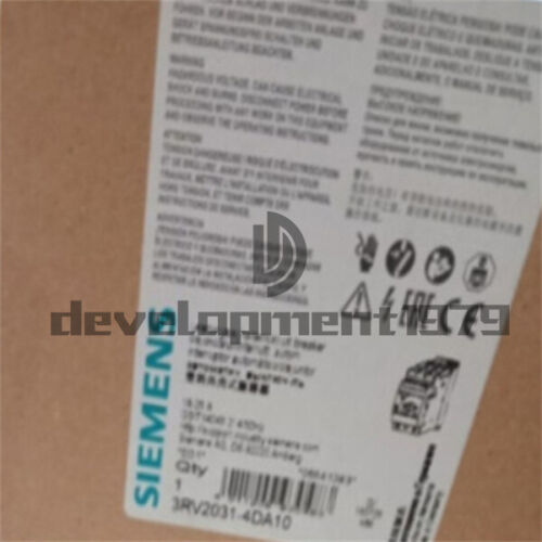 One New Siemens Breaker 3Rv2031-4Da10