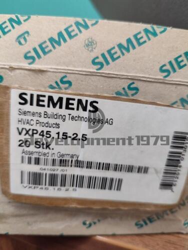 One New Siemens Control Valve Threaded Vxp45.15-2.5 Fast Delivery