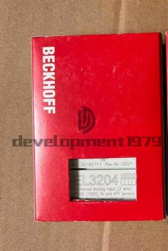 One New Beckhoff El3204 El3204-0000 Analog Input Terminal Module Original Platform