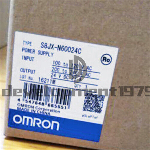 One New for Omron S8jx-N60024c Switching Power 24V 27A China 100% Quality Guarantee Importer Exporter Business