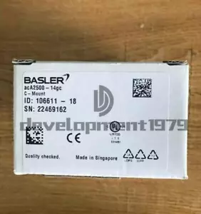 New Basler Aca2500-14Gc Industrial Camera B2c