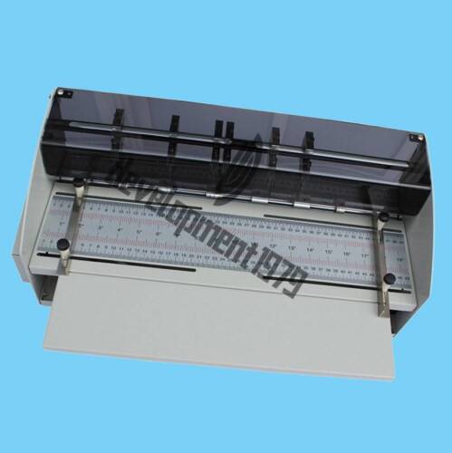 220V Card Folding Paper Dotted Line Cutting Electric Book Cover Creasing Machine B2b